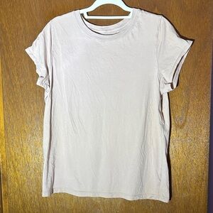 Universal Thread Light Beige Short Sleeve Tee